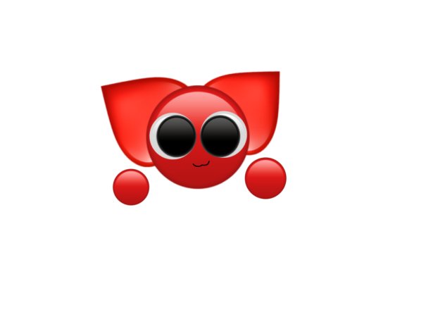Red emoji cat clapping