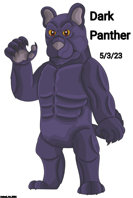 Dark panther