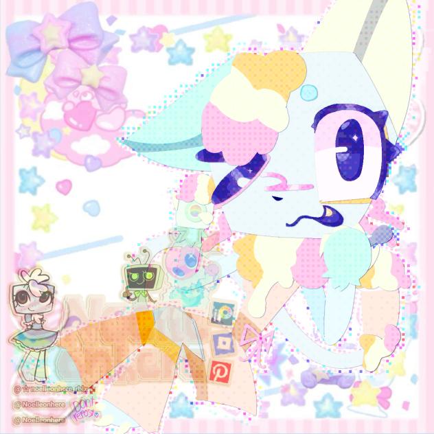 Rainbow sherbert scraps!