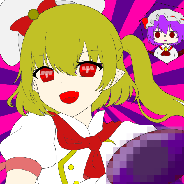 やみなべ‼︎のフランの線画塗らせていただきました