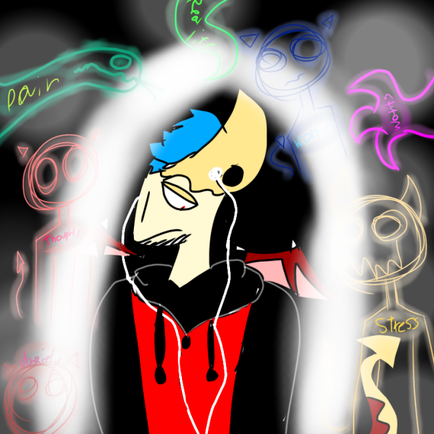 Oc challenge 6= listening to music