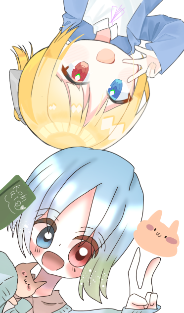 こむぎちゃんと合作!!