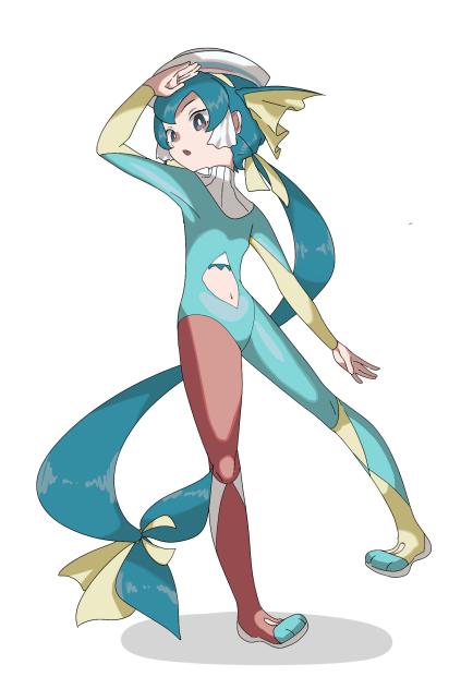 ポケモン立ち絵風擬人化
