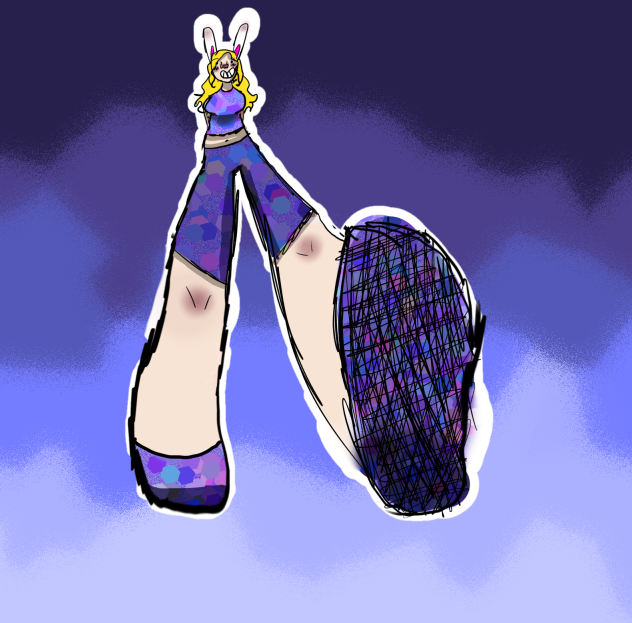 Perspective practice ft. My oc