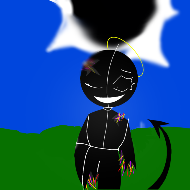 Ruined version of my OC Lavender