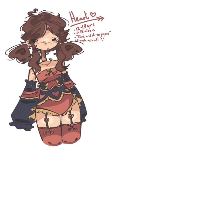 look its heart but i redesigned her AGAI