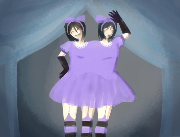 Redraw of the Evelyn sisters!