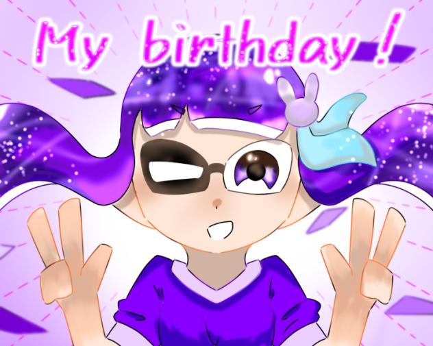 My birthday！！🎉