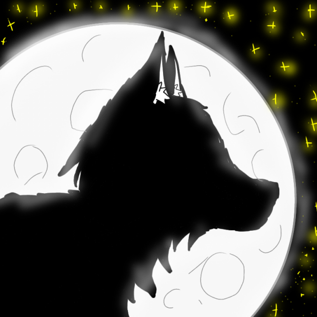 drawing of wolf (speedDraw)