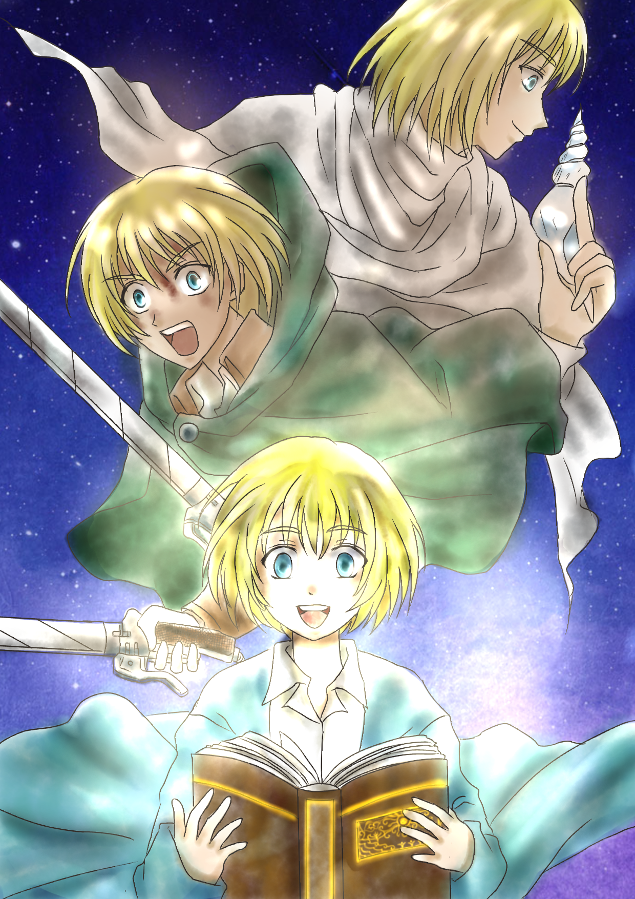 進撃の巨人 アルミン - ibisPaint