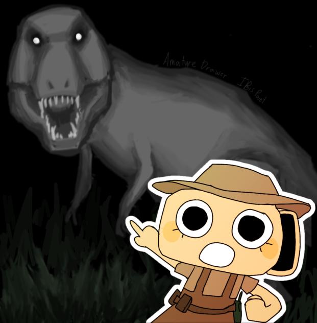 Shelly finds T-rex 🦖 [ Dandy's world ]