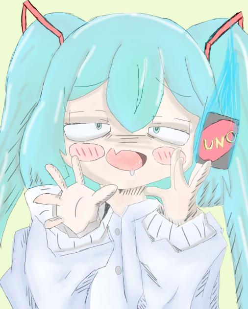 ゆいさんの塗り絵　UNO