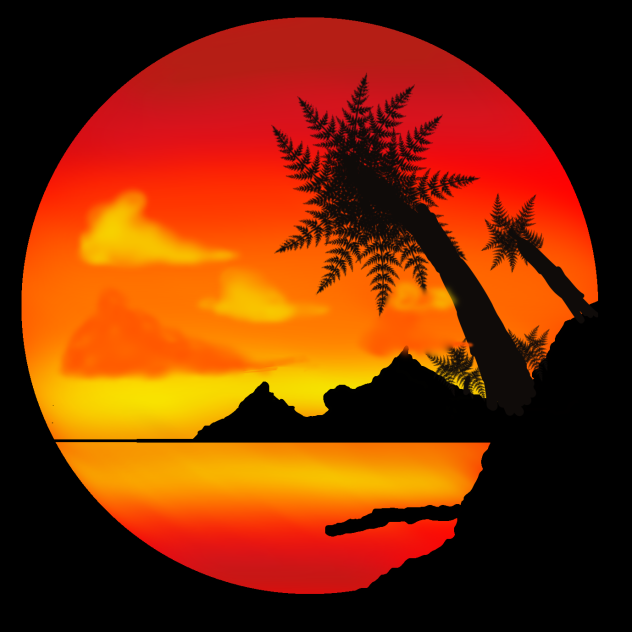Tropical scene