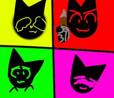 my Wednesday cat Collab