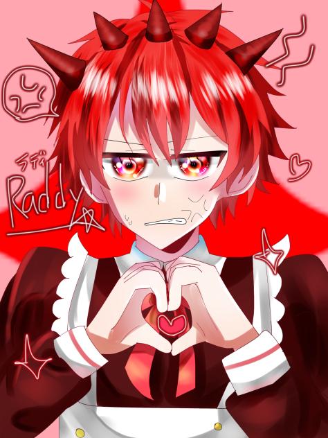 メイドラディ(擬人化)