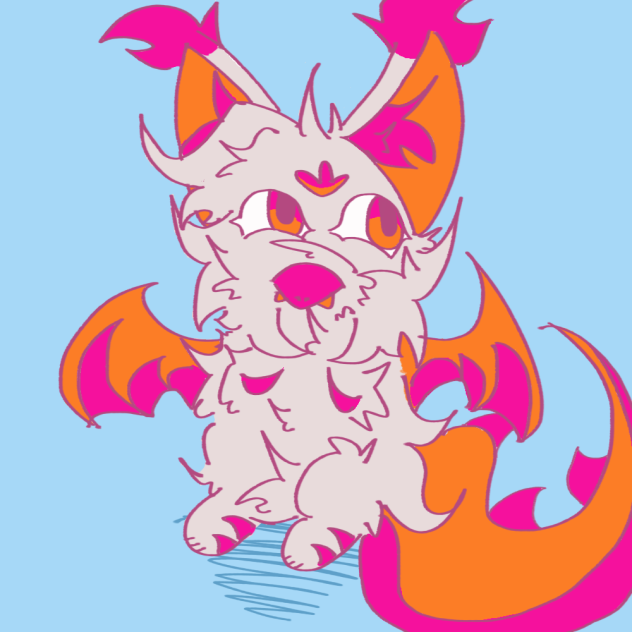 My fursona as a furby