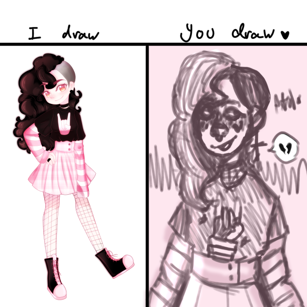 🖤💖 I draw, You draw Entry~ 💖🖤