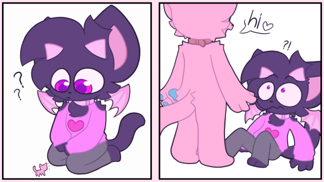 Prisma meets her cousin