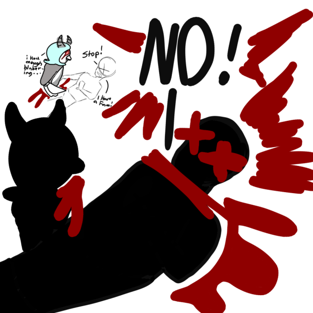 No was his last words……