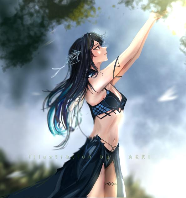 Azure Dreamer- (The Hopeful Heroine)