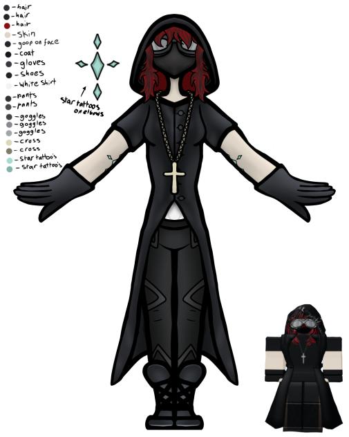 Reference sheet (Eliza Vodstick)