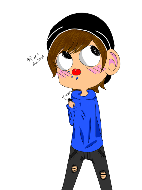 I drew me - ibisPaint