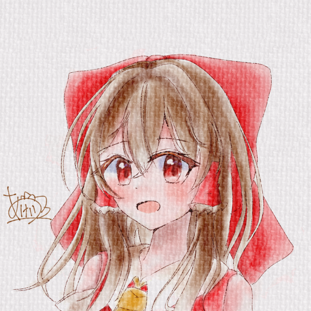 水彩風霊夢