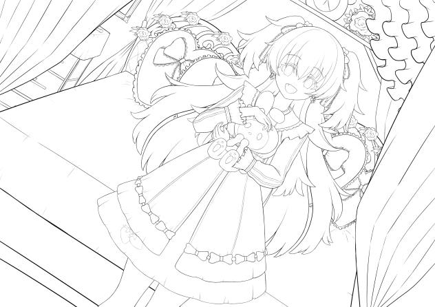 ❤️❤️Airi Melody❤️❤️LineArt