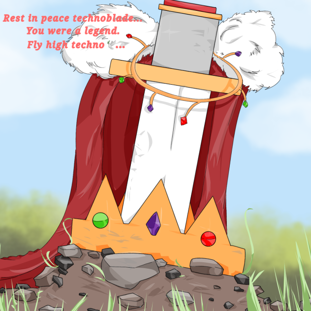 R.I.P technoblade - ibisPaint