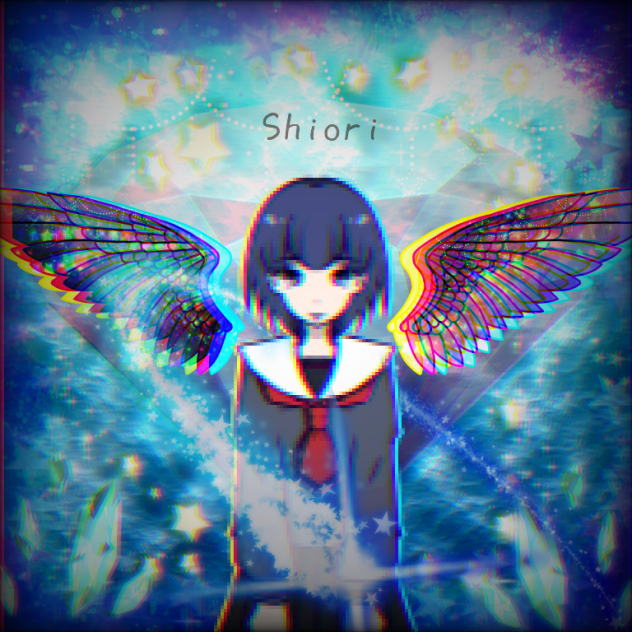 壊れた画面の向側