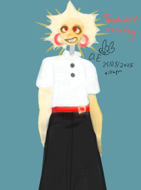 Sun doodle
