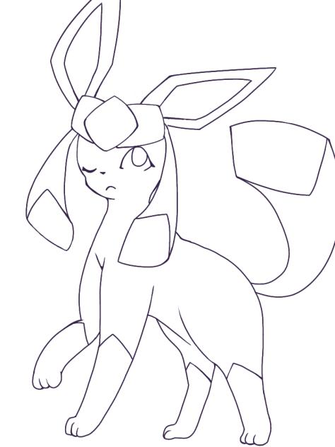 グレイシア線画