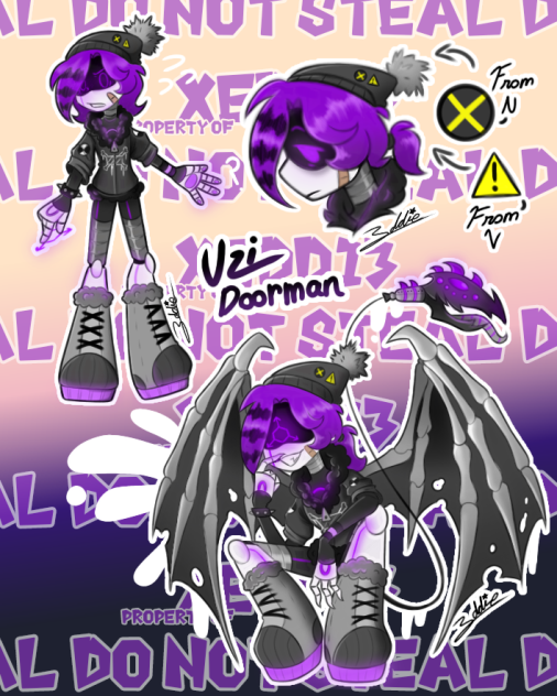 Uzi redesign Murder Drones