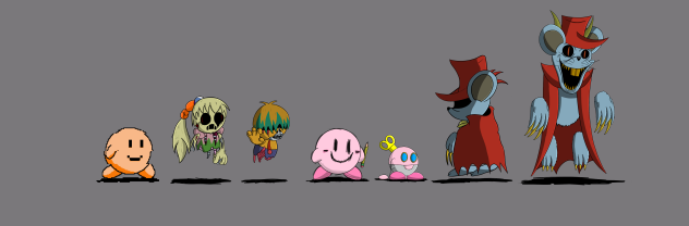 FNF Kirby Mix Parallax Pt. 2 - ibisPaint
