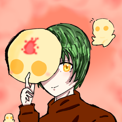 お面と何か