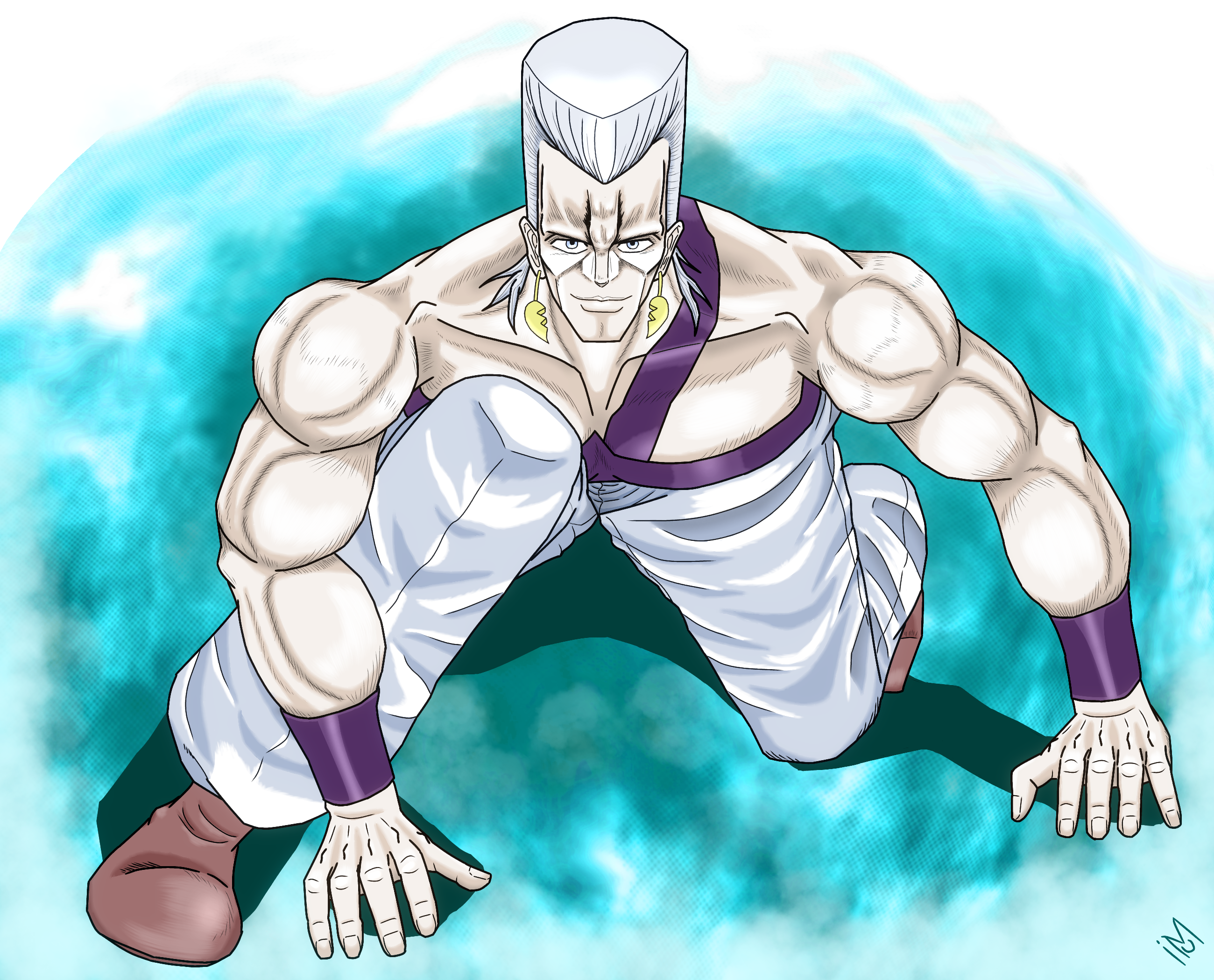 原作版 ジョジョの奇妙な冒険 第3部 ポルナレフ14 - ibisPaint