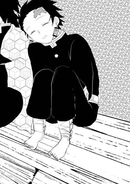 義勇さんの肩が安心する
