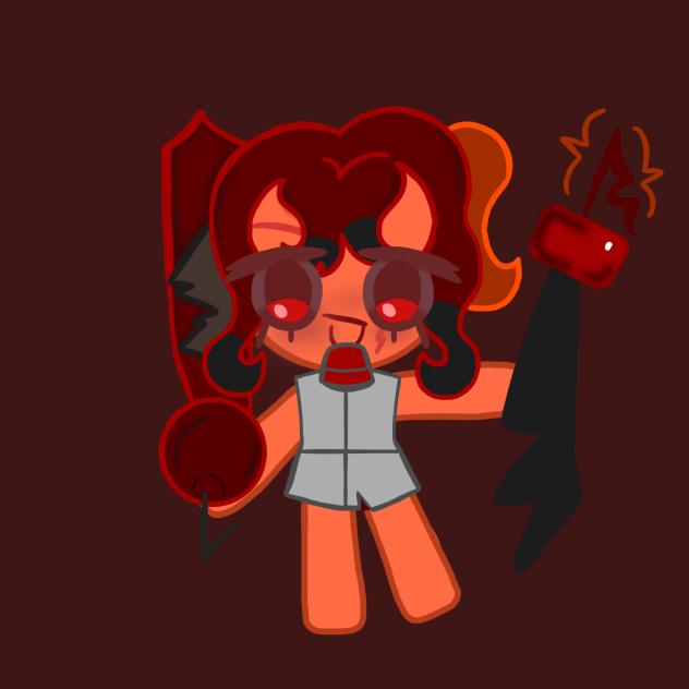 Flaming Cherry Cookie