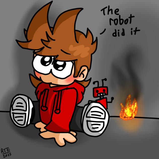 Smol Tord Starts A Fire