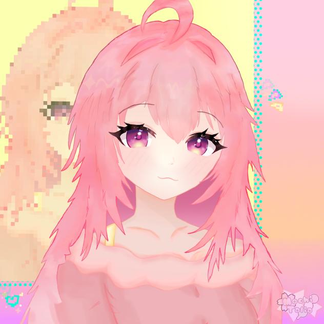 Doing some Anime style art ♡ bc why not