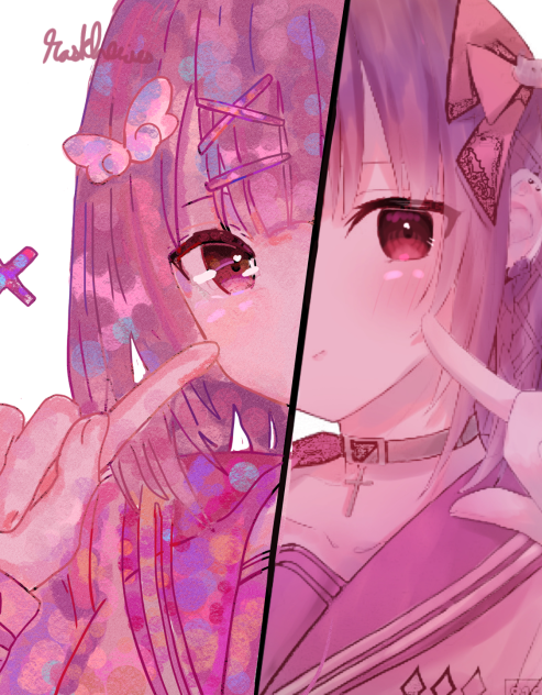Coloring page Collab with reimika405