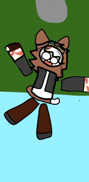 Cellbit falling a la piscina de roier