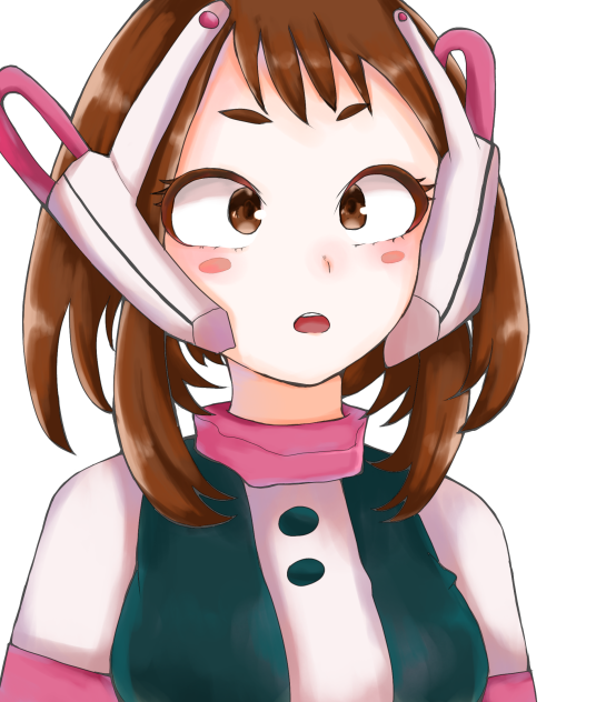 お茶子ちゃん塗りました！