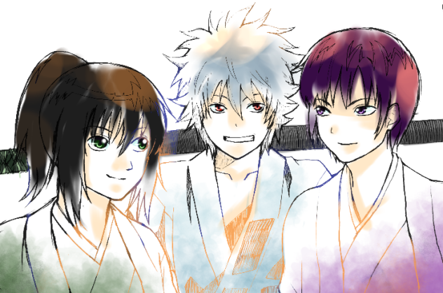 ３人