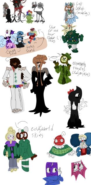 silly dw doodles