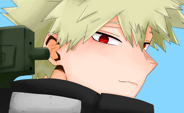 線画塗ったやつ