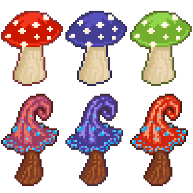 mushroom (pixel)