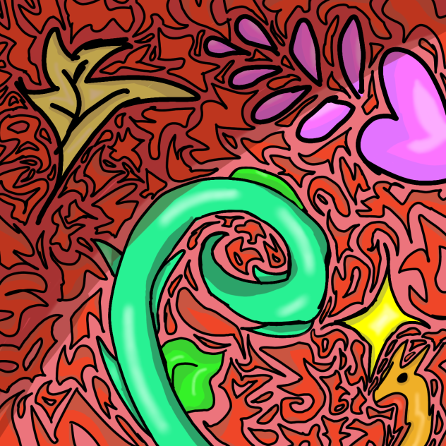 Floral garden - ibisPaint