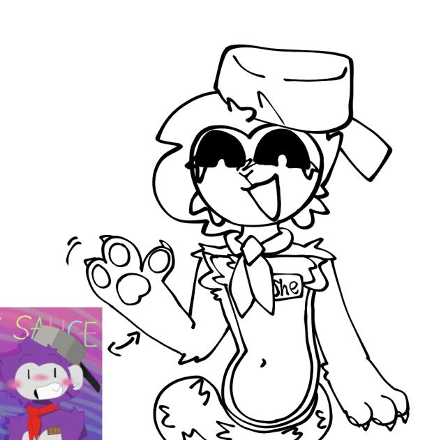 true fin saucevr lineart fa