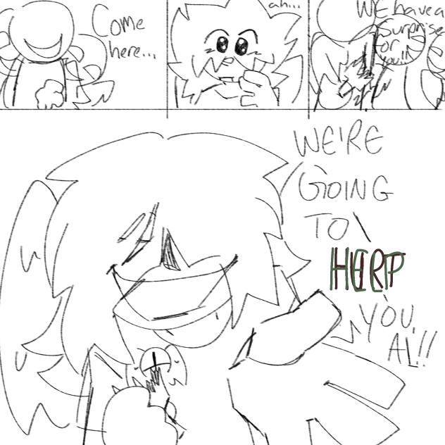 silly mini comic